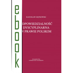 Odpowiedzialność dyscypinarna w prawie polskim