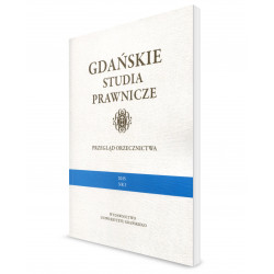 Gdańskie Studia Prawnicze. Przegląd Orzecznictwa 2015/3