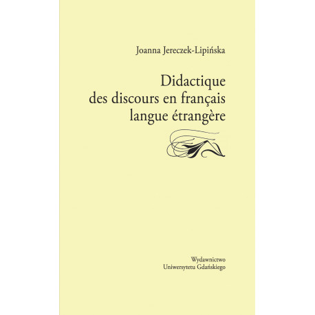 Didactique des discours en français langue étrangère