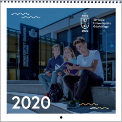 Kalendarz ścienny 2020 – format 32 x 32 cm