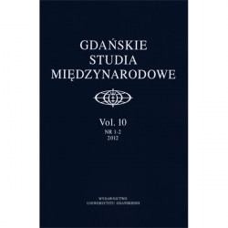 Gdańskie Studia Międzynarodowe. Vol. 10